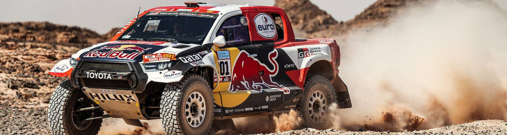 Изображение на странице НАССЕР АЛЬ-АТТИЯ ЗА РУЛЕМ TOYOTA HILUX СТАЛ ПОБЕДИТЕЛЕМ РАЛЛИ-РЕЙДА «ДАКАР-2022» Тойота Центр Кунцево